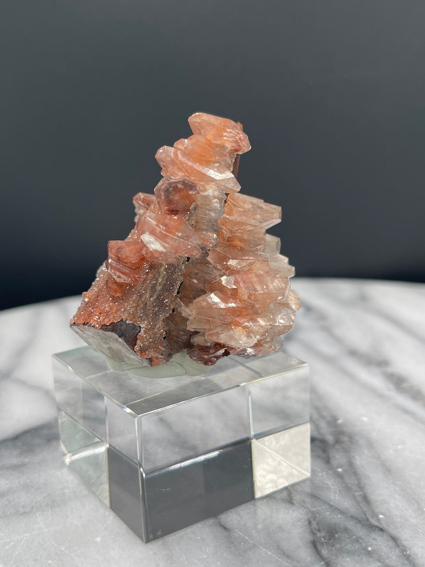 Pagoda Calcite on Dogtooth