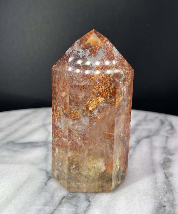 Lodolite Garden Included Quartz Tower