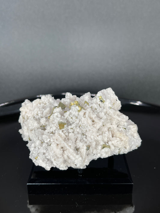 Quartz Cluster With Pyrite And Calcite // UV Reactive