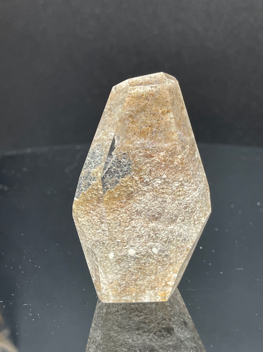Lodolite quartz freeform pale pink
