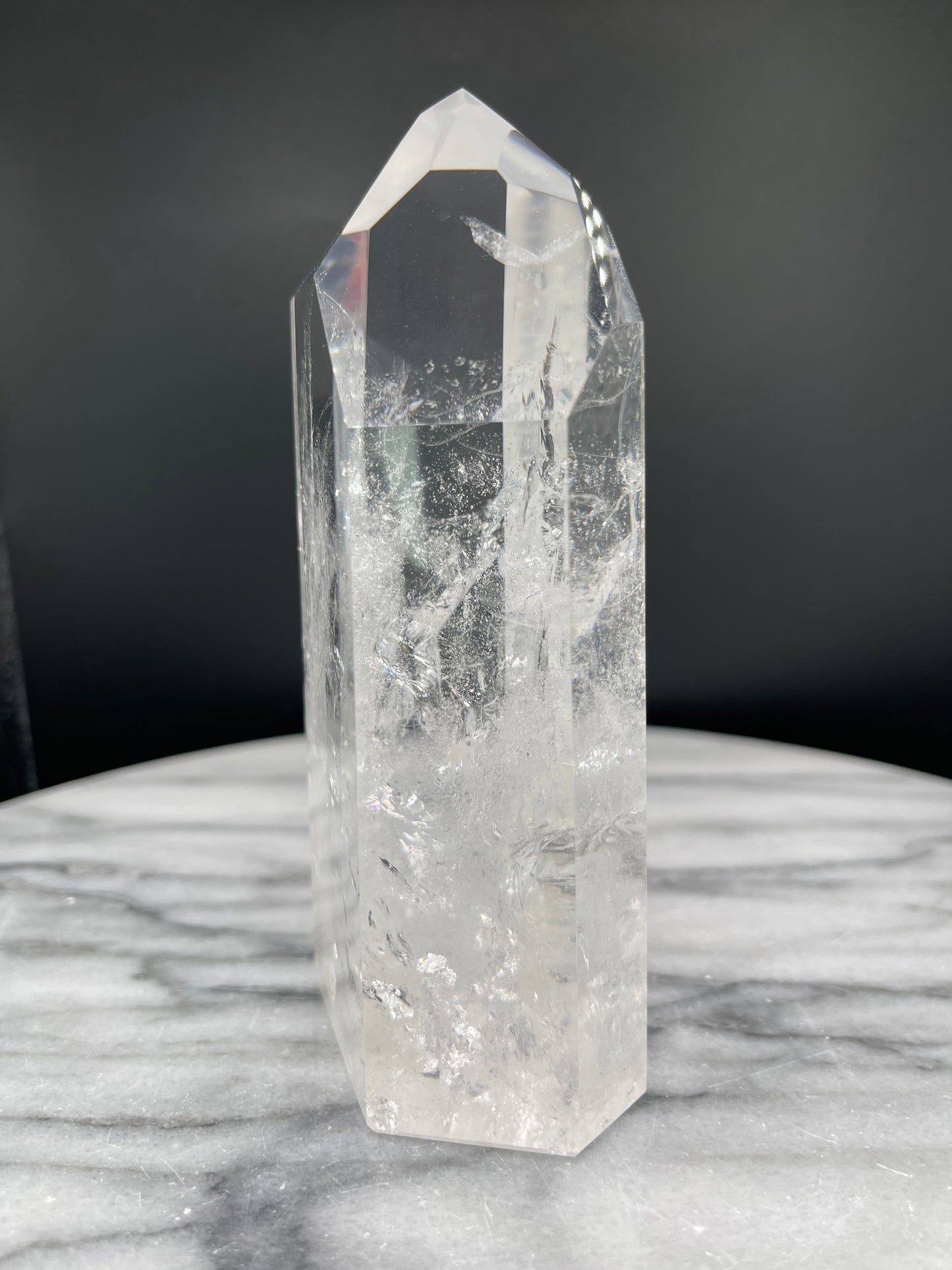 High Grade Clear Quartz Tower