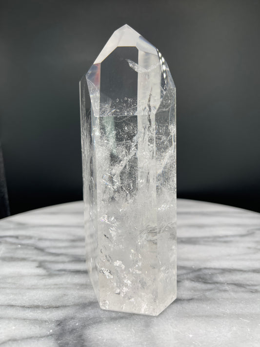 High Grade Clear Quartz Tower