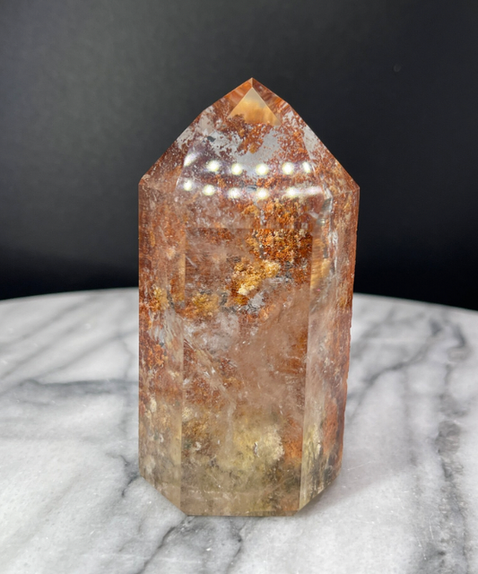 Lodolite Garden Included Quartz Tower